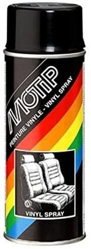 MOTIP Dažai juodi odai, vinilui 400ml