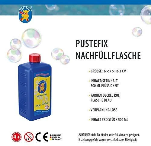 Pustefix Muilo burbulai papildymui, 500 ml
