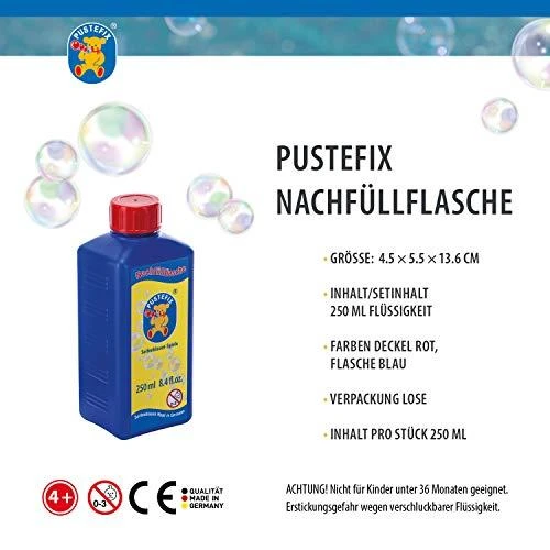 Pustefix Muilo burbulai papildymui, 250 ml