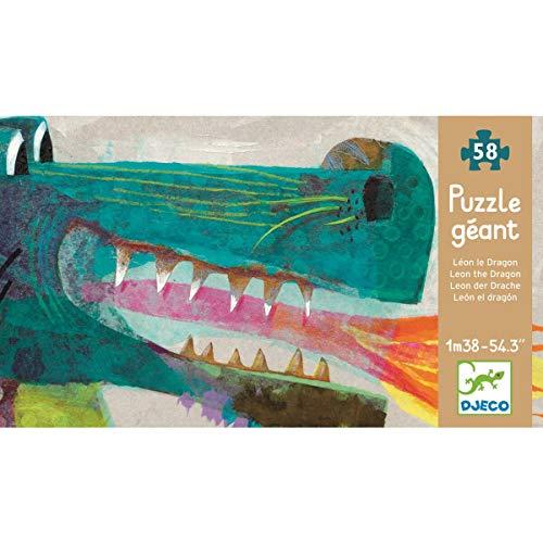 Djeco Milžiniška dėlionė - Drakonas (58 det.) ( DJ07170 )