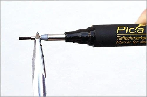 Pica Deep Hole Marker zymeklis, juodos spalvos, 1 vnt.