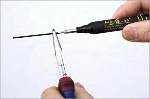Pica Deep Hole Marker zymeklis, juodos spalvos, 1 vnt.
