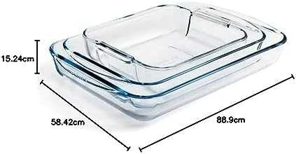 Stiklinė kepimo forma PYREX COOK&ENJOY, 23 x 35 cm, 2,7 l