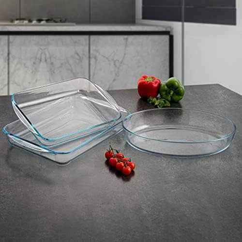 Stiklinė kepimo forma PYREX COOK&ENJOY, 23 x 35 cm, 2,7 l