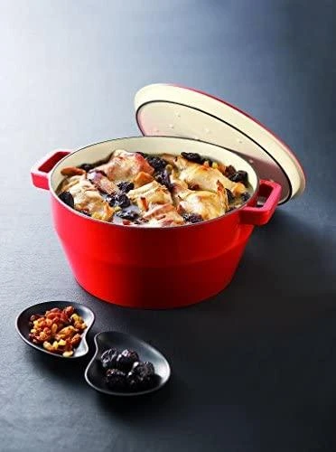 Pyrex Ketaus puodas SLOWCOOK raudonas, 28 cm 6,3 L