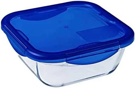Karščiui atsparus konteineris su dangteliu Cook & Eiti 21,6 x 21,6 cm 1,9 l PYREX