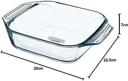Nenugalima stačiakampė keptuvė 29 x 23 cm PYREX