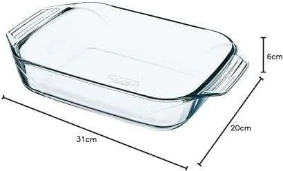 Pyrex Kepimo forma 31x20cm 2,2l OPTIMUM stačiakampė