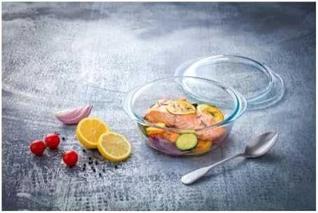 Pyrex puodai su dangčiu Pyrex Permatomas stiklas (0,4 l)