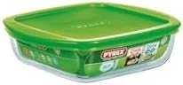 Orkaitėms atsparus patiekalas su dangteliu Cook & Laikyti 25 x 22 x 7 cm PYREX