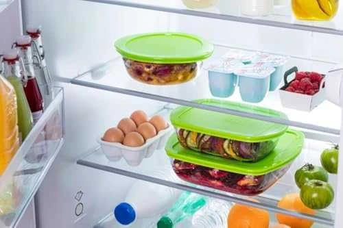 Orkaitėms atsparus patiekalas su dangteliu Cook & Laikyti 25 x 22 x 7 cm PYREX