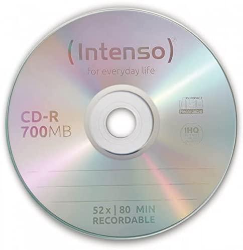 Kompaktiniai diskai Intenso KF00419 CD-R 80 / 700 MB 52x, 10 vnt.