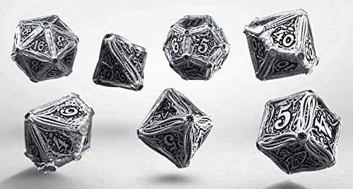 Q Workshop Metal Call Of Cthulhu Kauliukų Rinkinys
