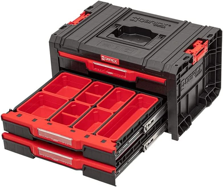 Qbrick System įrankių dėžė su 3 stalčiais PRO 2.0 Expert