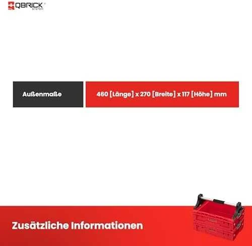 Q-Brick Įrankių dėžė Qbrick Z259701PG011