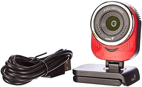 Internetinė kamera Genius QCam 6000 Czerwona