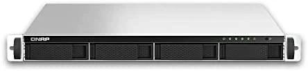 Serveris QNAP TS-464U-RP NAS Rack (1U) Intel® Celeron® N5095 8 GB DDR4 0 TB QNAP Turbo System Aliuminio, Juodas