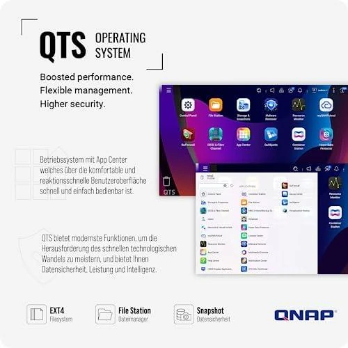 Serveris QNAP | 8-bay Short-Gylis Rackmount NAS | TS-855eU-8G | Intel Atom | C5125 8 branduolių | Procesoriaus dažnis 2,8 GHz | 8 GB