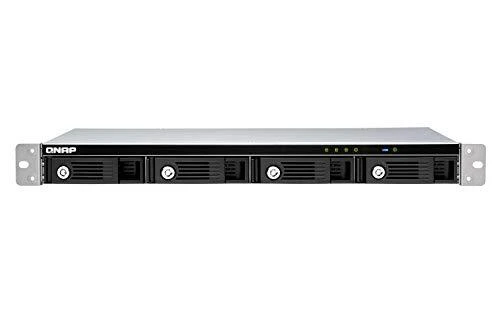 Serveris QNAP TR-004U diskų masyvas Juoda, Pilka