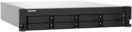 Serveris QNAP | 8 lizdų NAS | TS-832PXU-RP-4G | Iki 8 HDD, karštojo keitimo funkcija | „AnnapurnaLabs Alpine“ | AL324 ARM Cortex-A57 keturių branduolių | Procesoriaus dažnis 1,7 GHz | 4 GB | DDR4