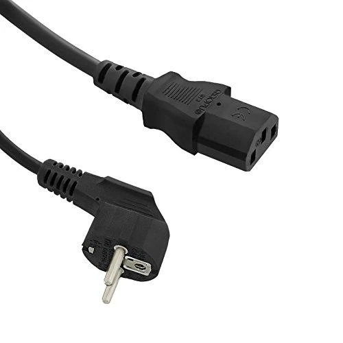 QOLTEC 50549 Qoltec kintamosios srovės maitinimo kabelis ATX 3 kontaktų S03/ST3 1,4 m