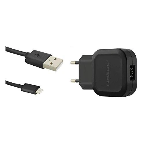 QOLTEC 50184 AC adapter for Išmanusis telefonas/Planšetė 12W 5V 2.4A USB + USB typC