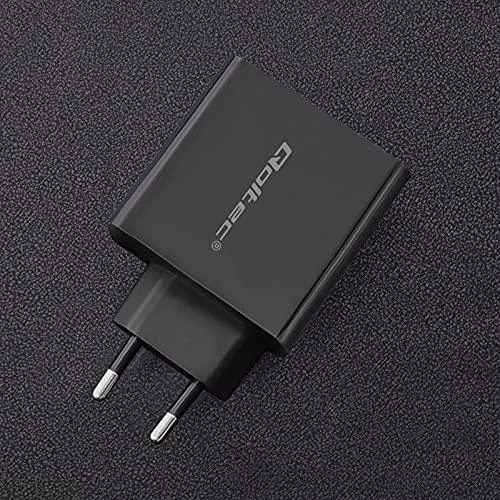 Qoltec USB-C įkroviklis su šoniniu logotipu