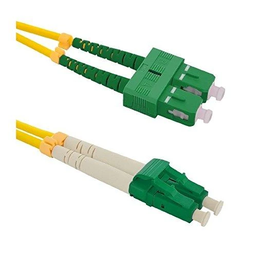 Qoltec Optinio pluošto kabelis SC/APC - LC/APC 2m
