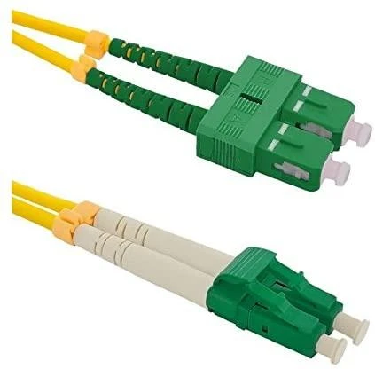 QOLTEC 54037 Qoltec Optic Patchcord SC/APC-LC/APC vieno režimo 9/125 G652D dvipusis 3m
