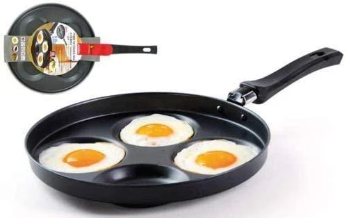 Orion neprideganti keptuvė kiaušiniams 25 cm, 4 formos