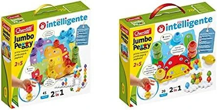 Quercetti Mozaika Jumbo Peggy II- Edukacinis Žaislas