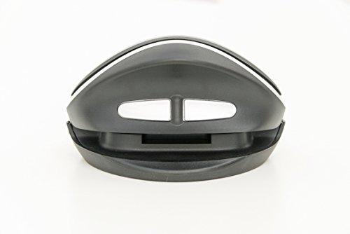 Ergo Finland R-Go Oyster Pelė Wireless - Ambidextrous - RF belaidė - 1200 DPI - Sidabrinis