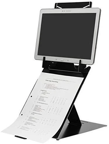 R Go Tools R-Go nešiojamojo kompiuterio ir planšetinio kompiuterio stovas, 10–22 colių, maks. 5kg, juodas, mažmeninės prekybos produktas