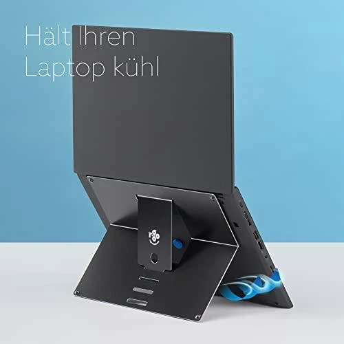 R-Go Tools R-Go Laptopständer 10"-22" Max.5KG Riser juodas
