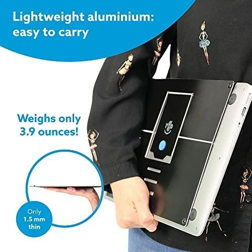 R-Go Tools R-Go Laptopständer 10"-22" Max.5KG Riser juodas