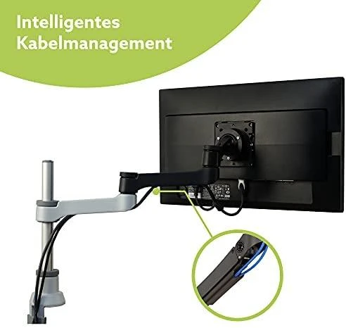 Laikiklis R-GO Tools 2 monitorių iki 26 "Zepher 4 C2 (RGOVLZE4TWSI)