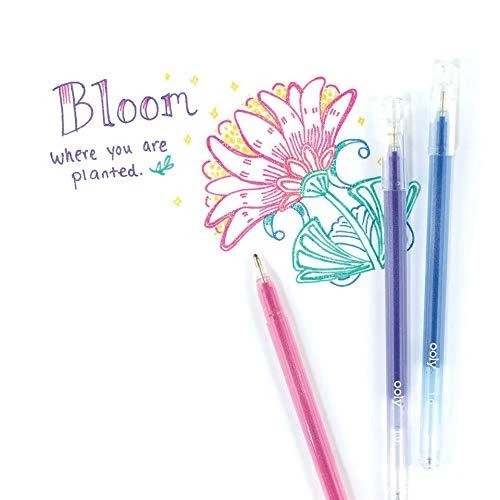 Kolorowe Baloniki Colorful Balloons Radiant Writers geliniai rašikliai su blizgučiais 8vnt