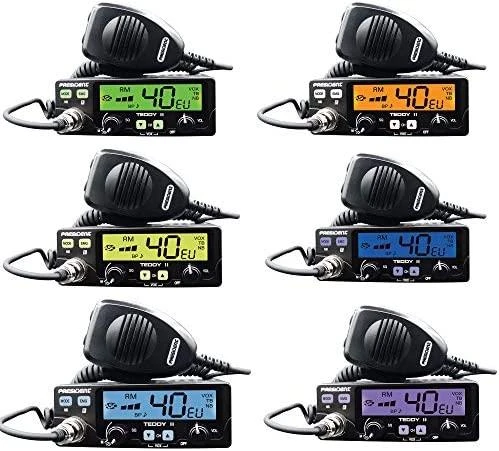Radijas CB PRESIDENT TEDDY II ASC VOX 12V AM/FM