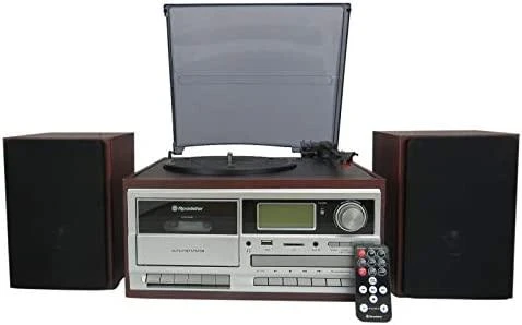 Muzikinis centras su plokštelių grotuvu Roadstar HIF-8892EBT