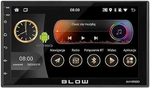 Automagnetola Radijas BLOW AVH-9930 2DIN 7" GPS Android