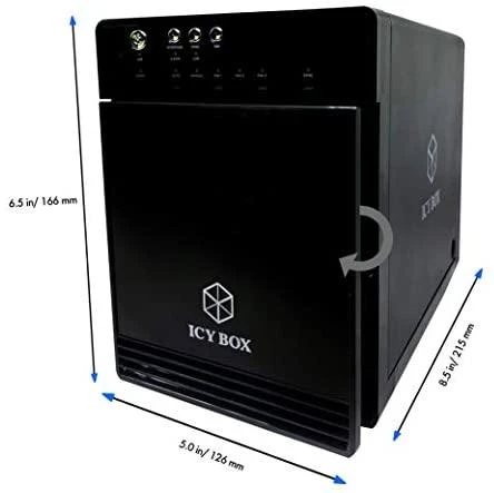 Icy Box Ledinis dėžutė Raidsonic