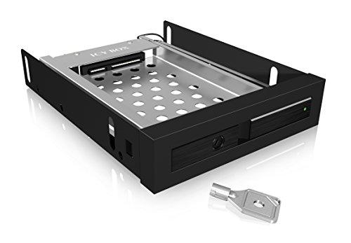 ICYBOX IB-2217StS Icy Box mobilioji stelažas 2.5 SATA HDD arba SSD, Juodas