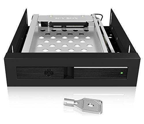 ICYBOX IB-2217StS Icy Box mobilioji stelažas 2.5 SATA HDD arba SSD, Juodas