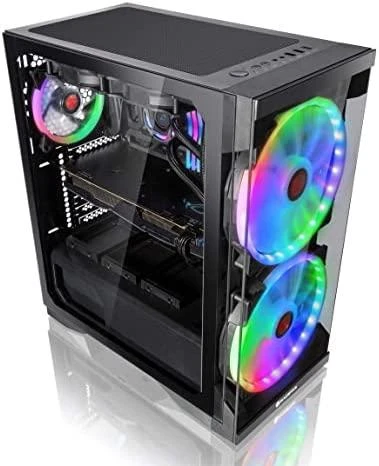 Raijintek Silenos Pro A-RGB Midi Tower - juodas