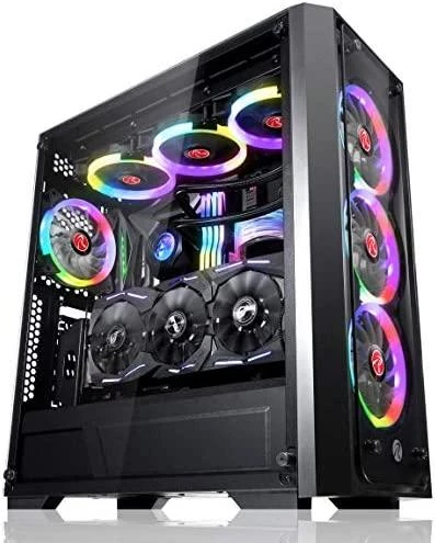 Raijintek PONOS TG4 korpusas - juodas