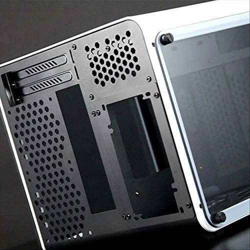 Raijintek METIS EVO TG Mini-ITX kompiuterio korpusas, Tempered Glass – baltos spalvos