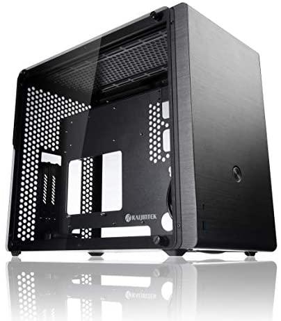 Raijintek Ophion M Evo TGS Micro-ATX kompiuterio korpusas, Tempered Glass - juodos spalvos