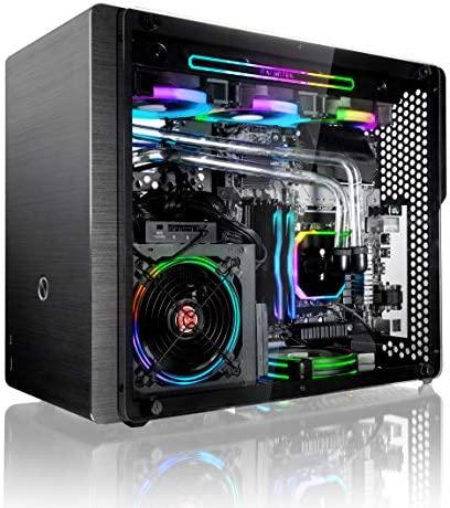 Raijintek Ophion M Evo TGS Micro-ATX kompiuterio korpusas, Tempered Glass - juodos spalvos