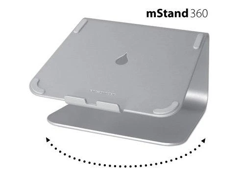 Carruzzo Rain Design mStand 360 Nešiojamojo kompiuterio stovas Sidabras 38,1 cm (15″)