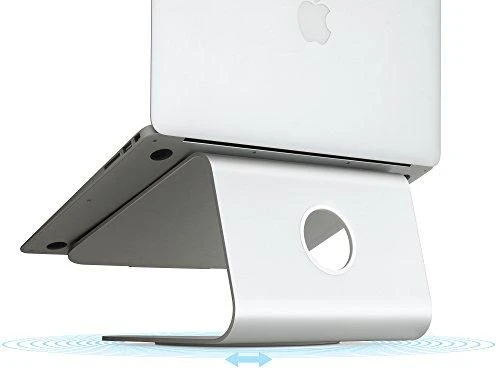 Carruzzo Rain Design mStand 360 Nešiojamojo kompiuterio stovas Sidabras 38,1 cm (15″)